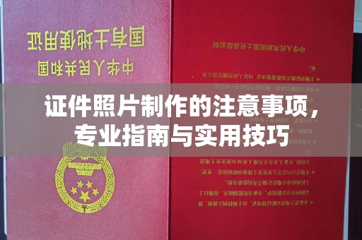 嘉陵证件照片制作的注意事项，专业指南与实用技巧