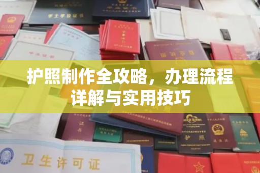 嘉陵护照制作全攻略，办理流程详解与实用技巧